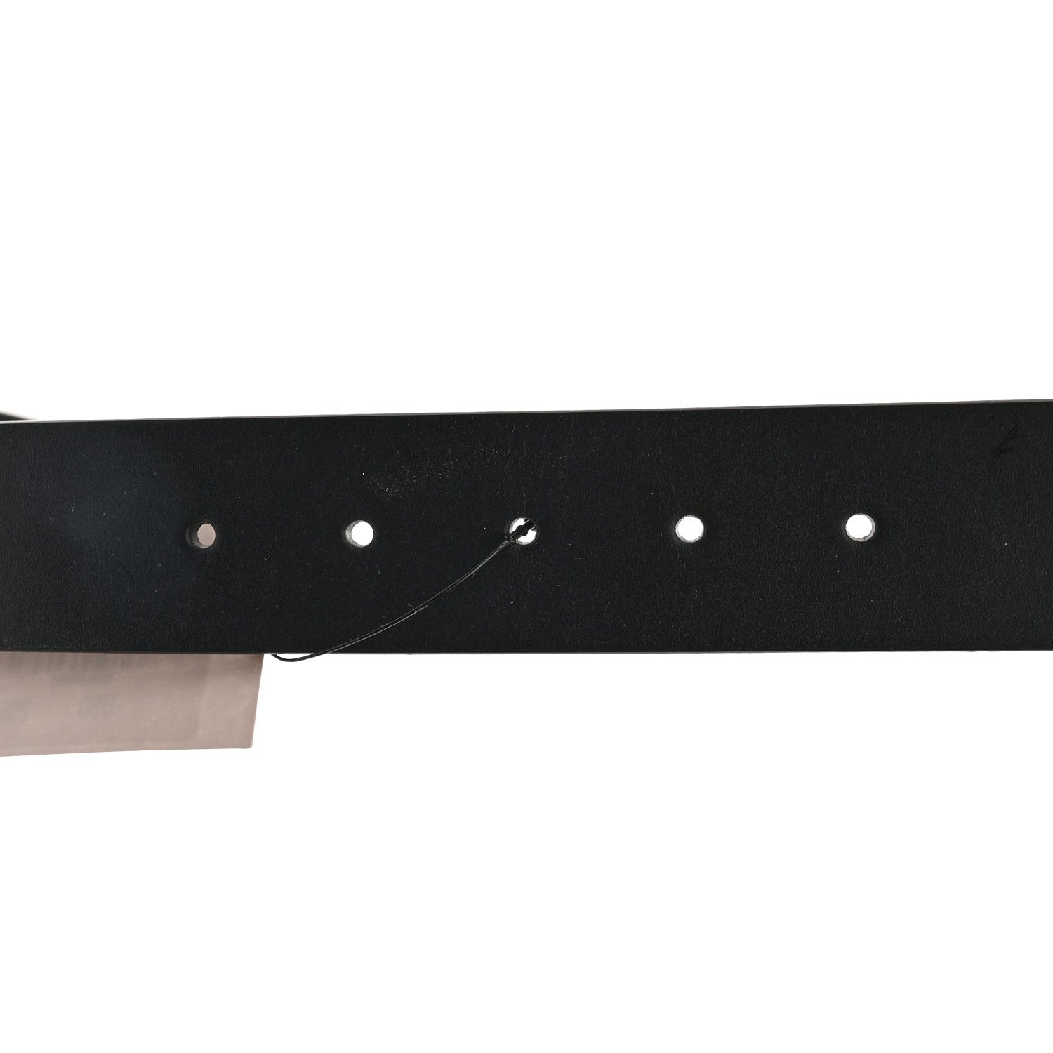 Gucci Selleria Calfskin Mens Interlocking G 37mm Belt 90 36 Black 3 of 6