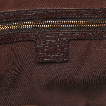 Gucci Monogram Medium Jolicoeur Tote Dark Brown 6 of 13