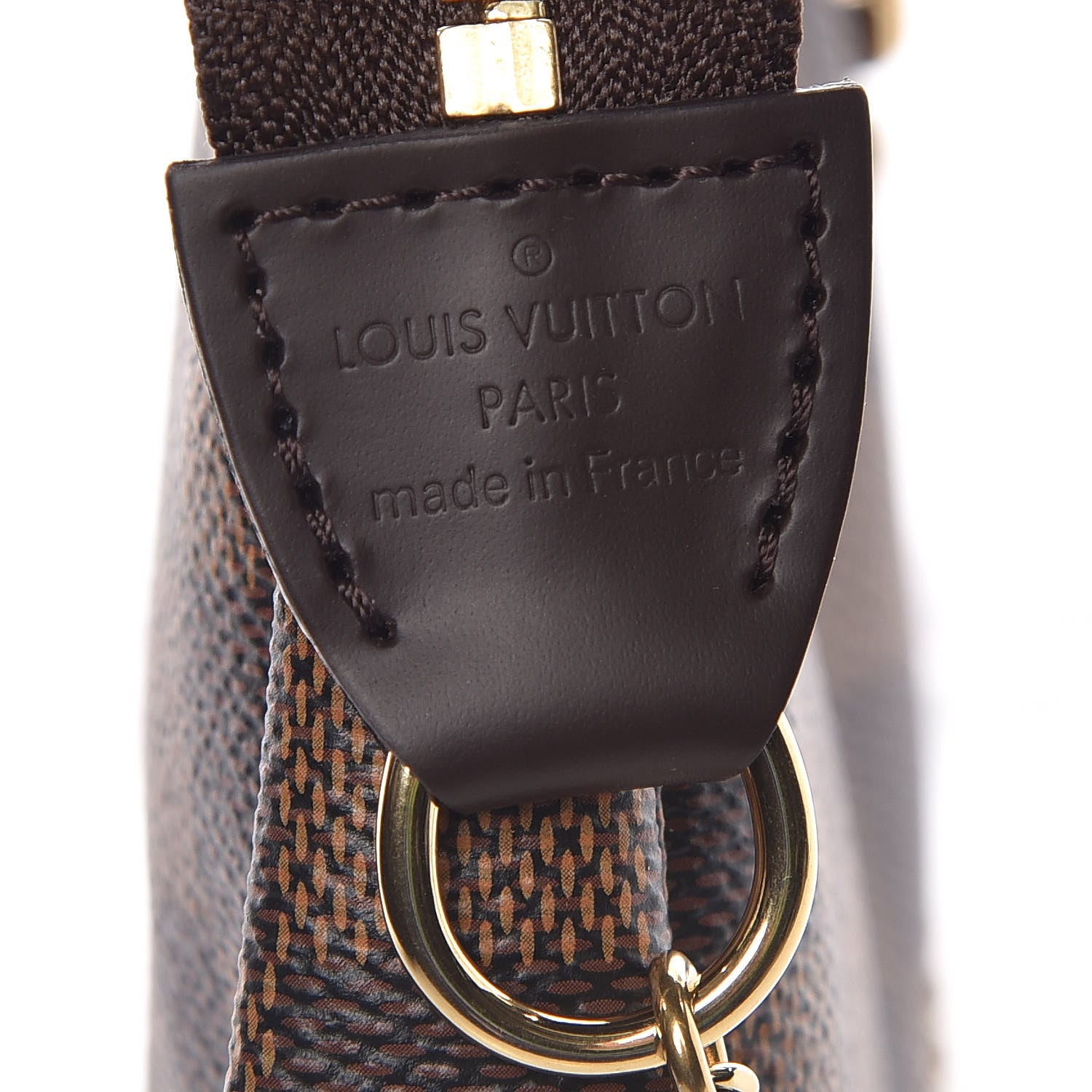 Louis Vuitton Damier Ebene Mini Pochette Accessories 6 of 8
