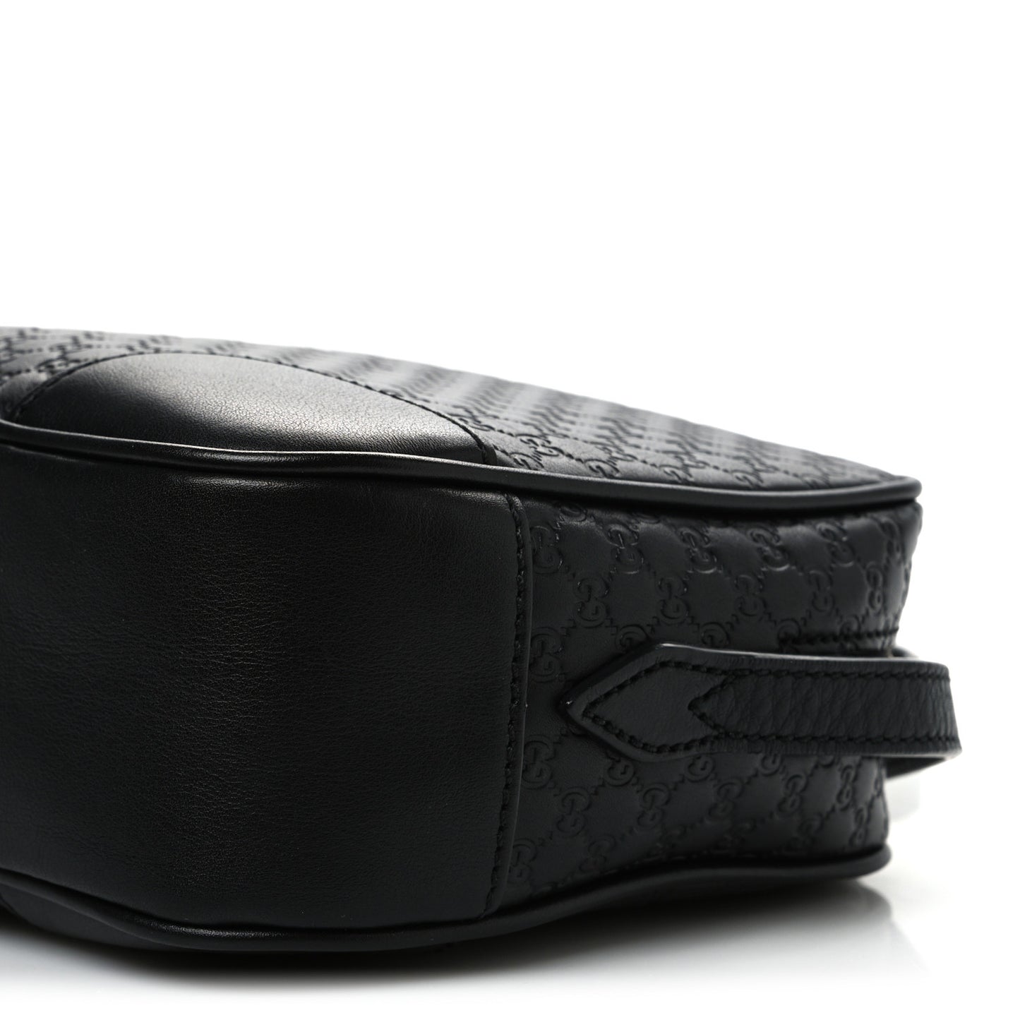 Microguccissima Mini Bree Messenger Bag Black