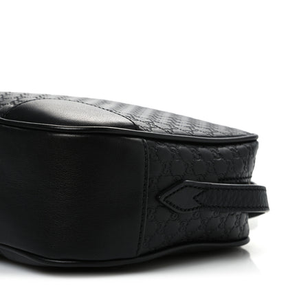 Gucci Microguccissima Mini Bree Messenger Bag Black 9 of 9
