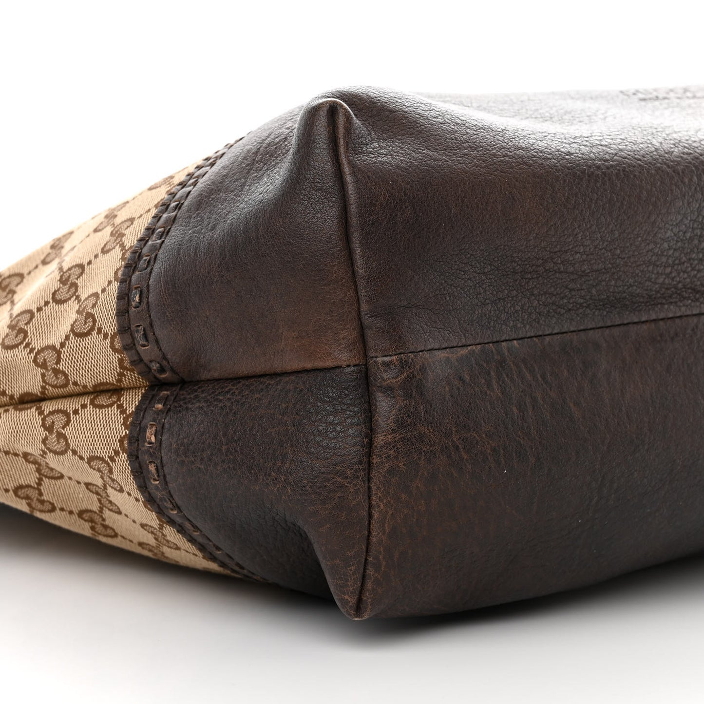 Monogram Medium Laidback Crafty Tote Dark Brown