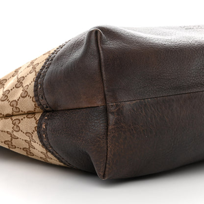 Gucci Monogram Medium Laidback Crafty Tote Dark Brown 9 of 15