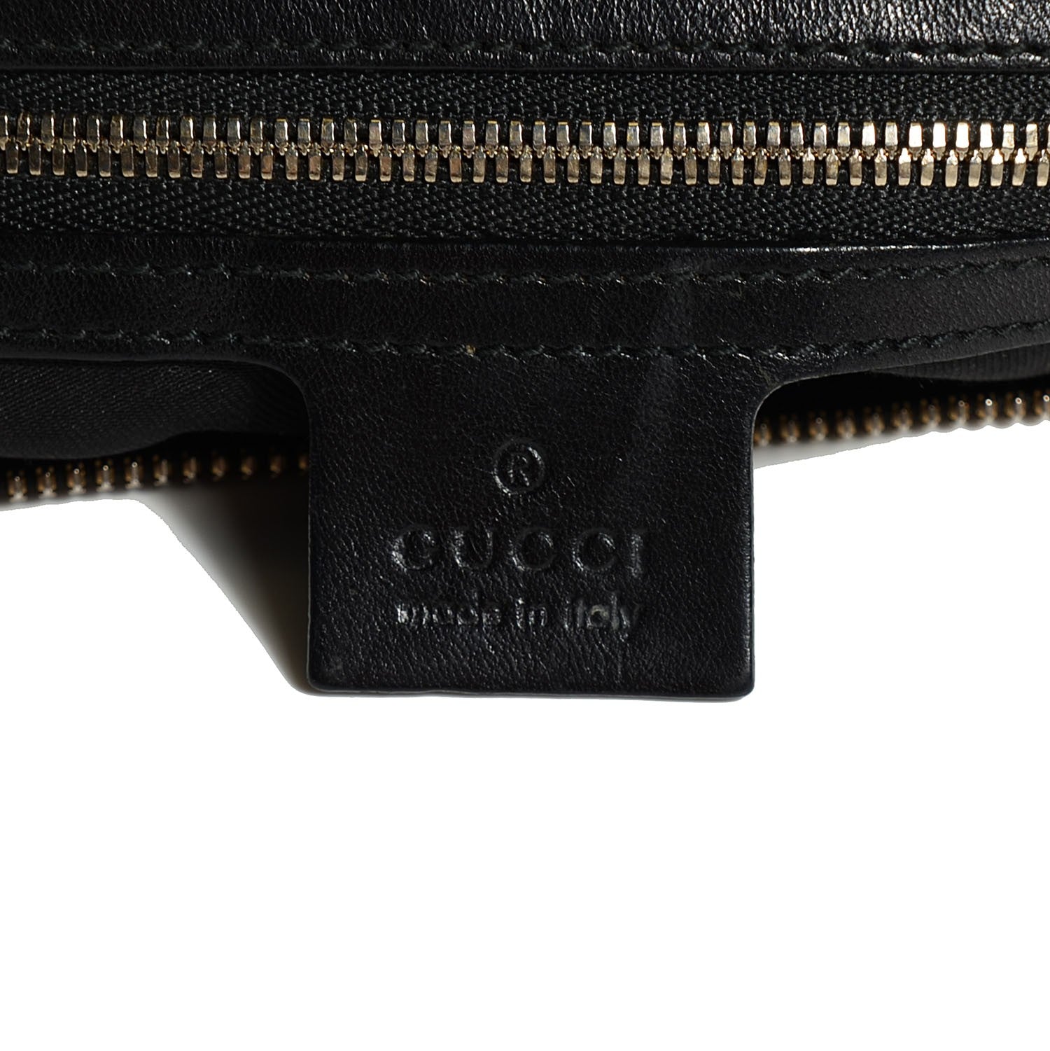 Gucci Monogram Studded Pelham Shoulder Bag Black 6 of 9