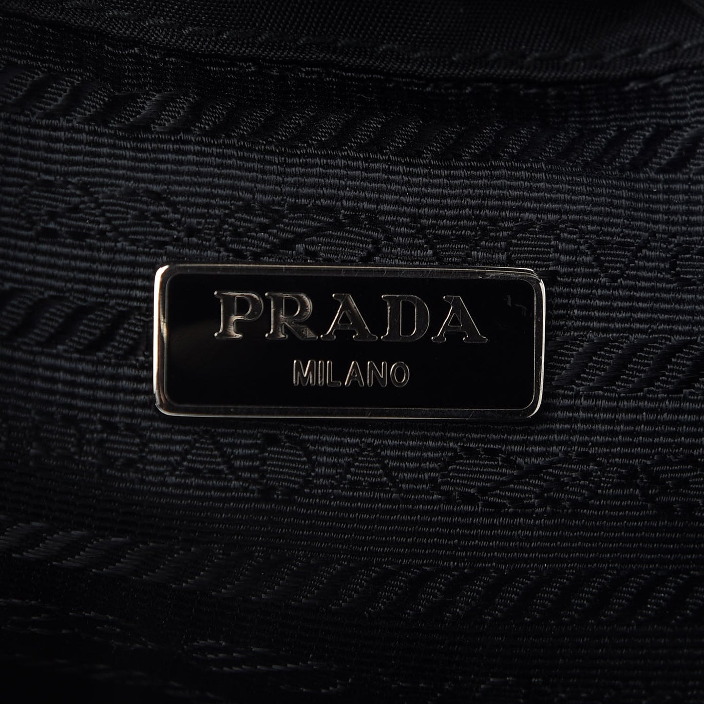 Nylon Vela Mini Crossbody Backpack Black