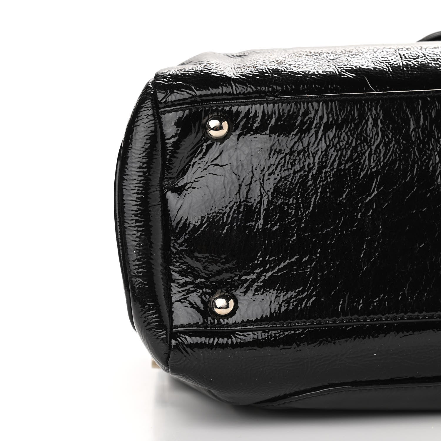 Chanel Patent Large Luxe Ligne Flap Black 9 of 10