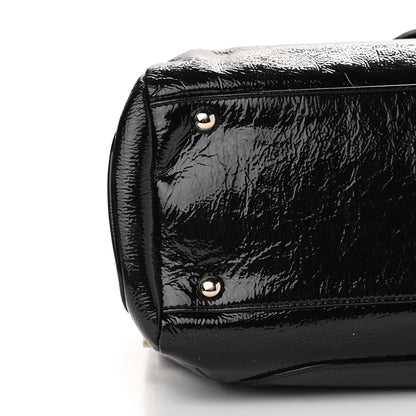 Chanel Patent Large Luxe Ligne Flap Black 9 of 10