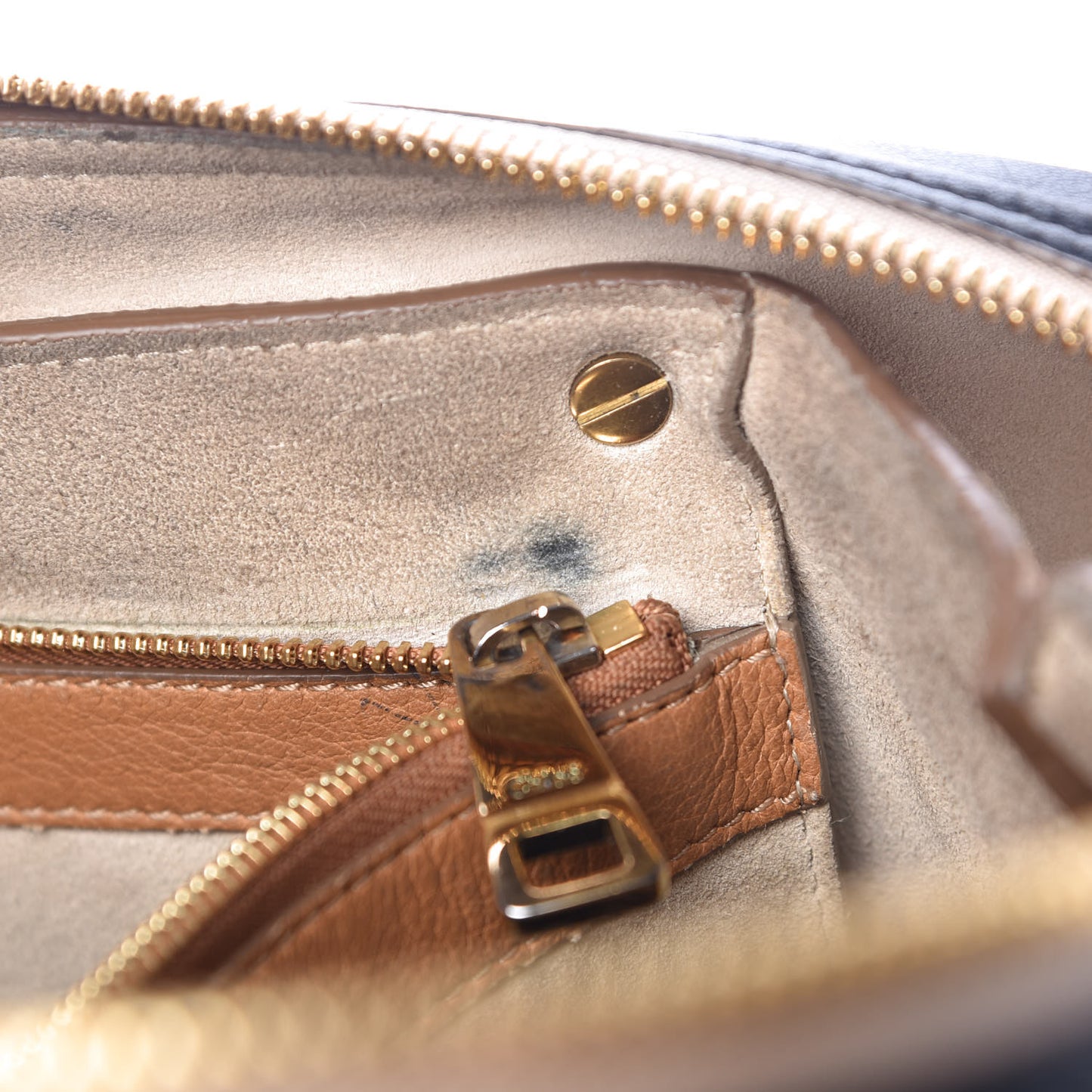 Deerskin Medium Dalston Shoulder Bag Brown