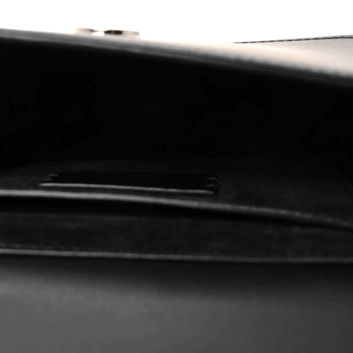 Calfskin Mini Supervee Belt Bag Black