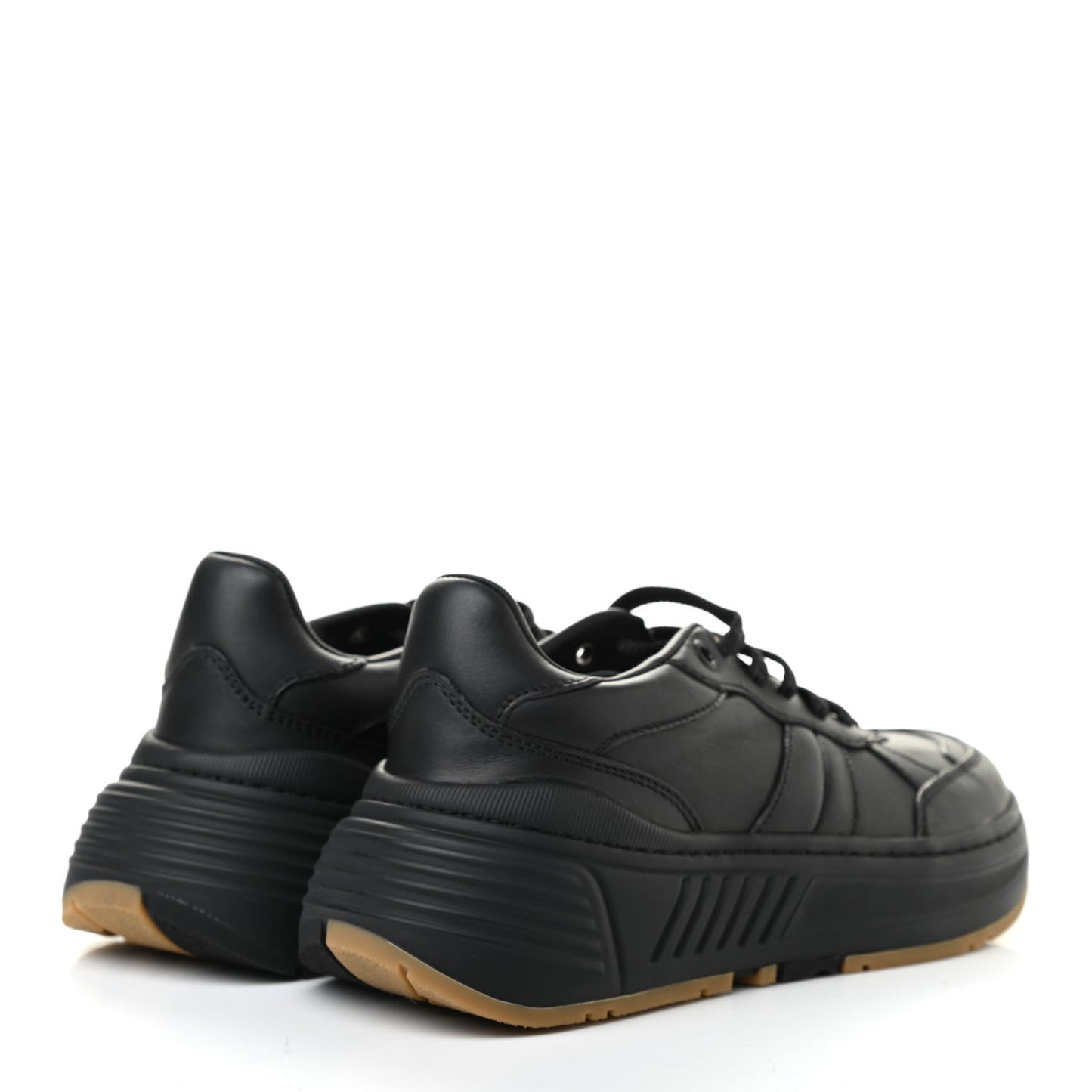Calfskin Womens The Speedster Sneakers 36.5 Black