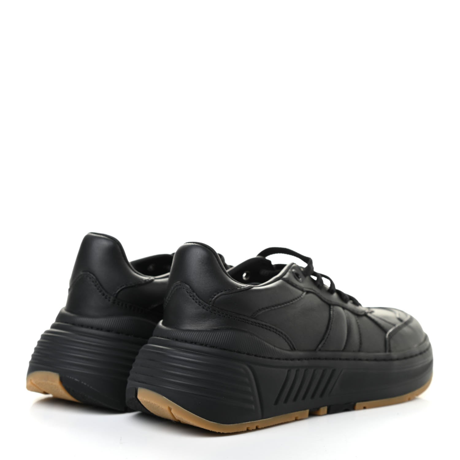 Bottega Veneta Calfskin Womens The Speedster Sneakers 36.5 Black 4 of 7