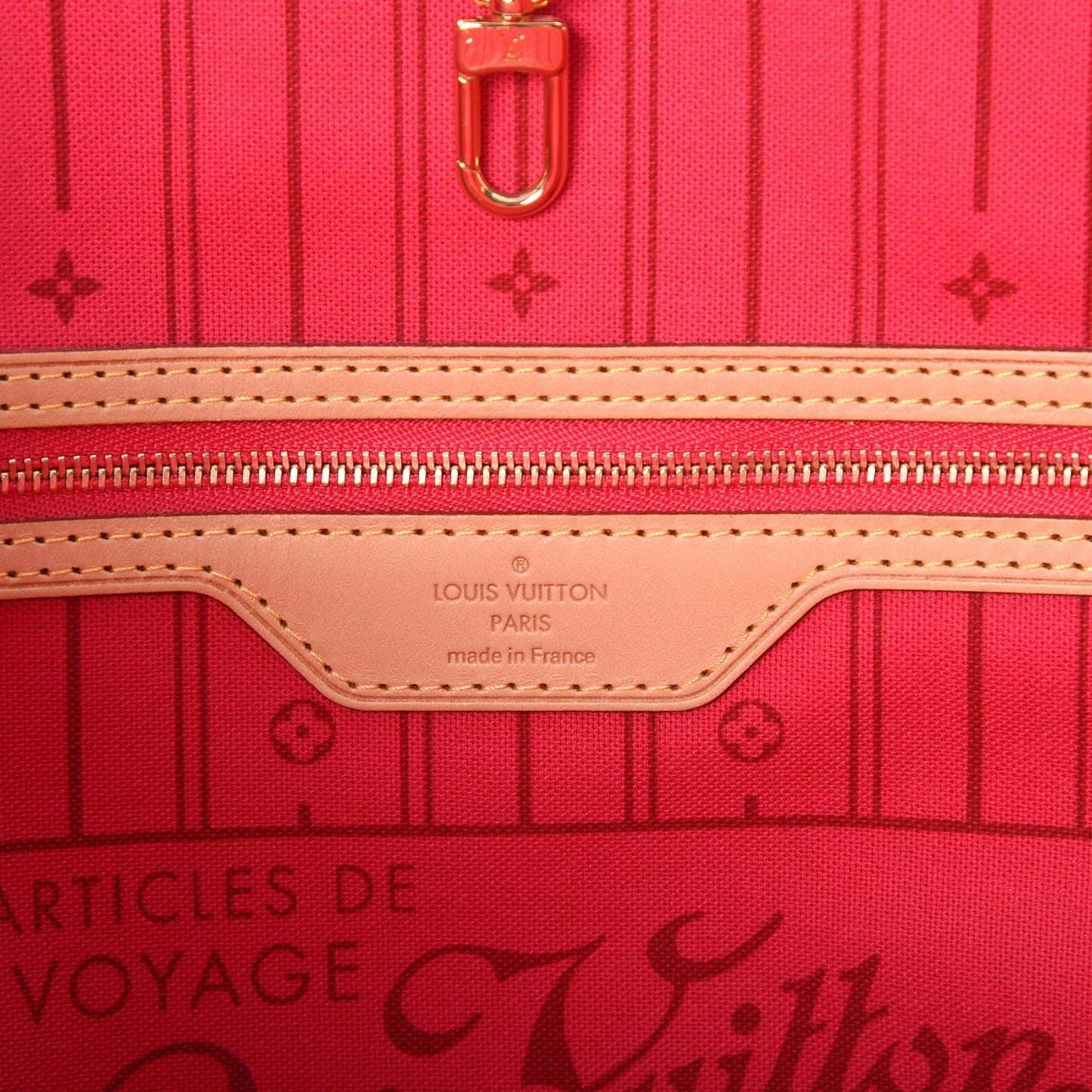 Monogram My LV Heritage Neverfull MM Fuchsia White