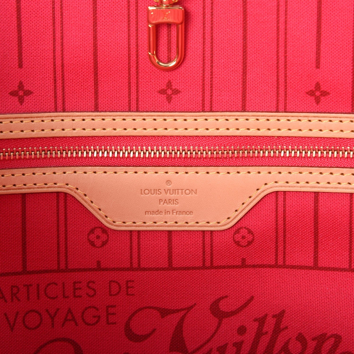 Louis Vuitton Monogram My LV Heritage Neverfull MM Fuchsia White 6 of 7