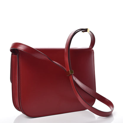 Celine Box Calfskin Medium Classic Box Flap Bag Red 3 of 13