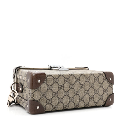 Gucci GG Supreme Monogram Globe-Trotter Beauty Case Brown 4 of 17