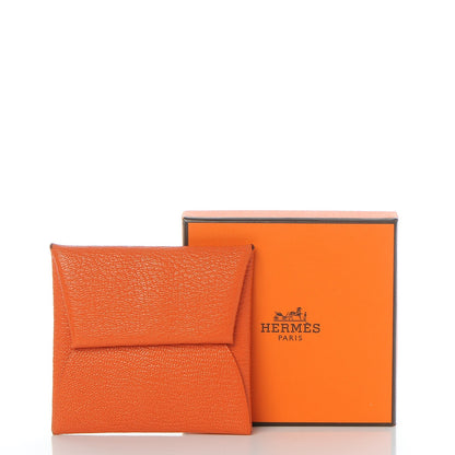 Hermes Chevre Mysore Bastia Coin Purse Feu 8 of 8