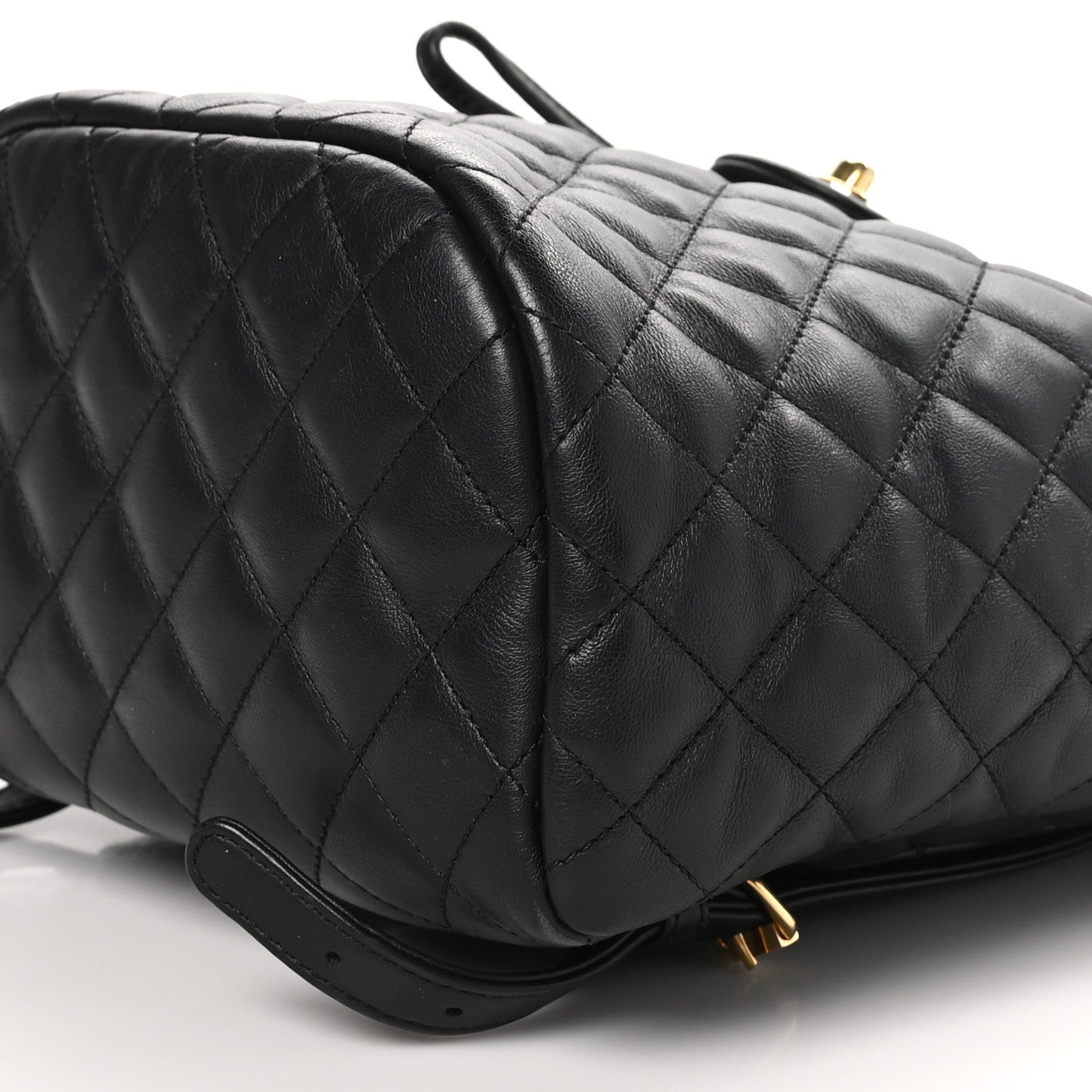 Chanel Lambskin Quilted Small Urban Spirit Backpack Black 10 of 10