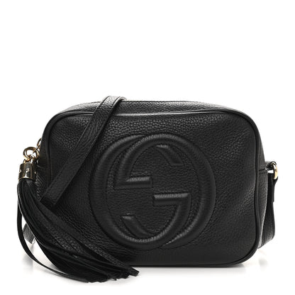 Gucci Pebbled Calfskin Small Soho Disco Bag Black 1 of 15