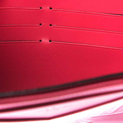 Louis Vuitton Vernis Jeanne Wallet Hot Pink 6 of 10