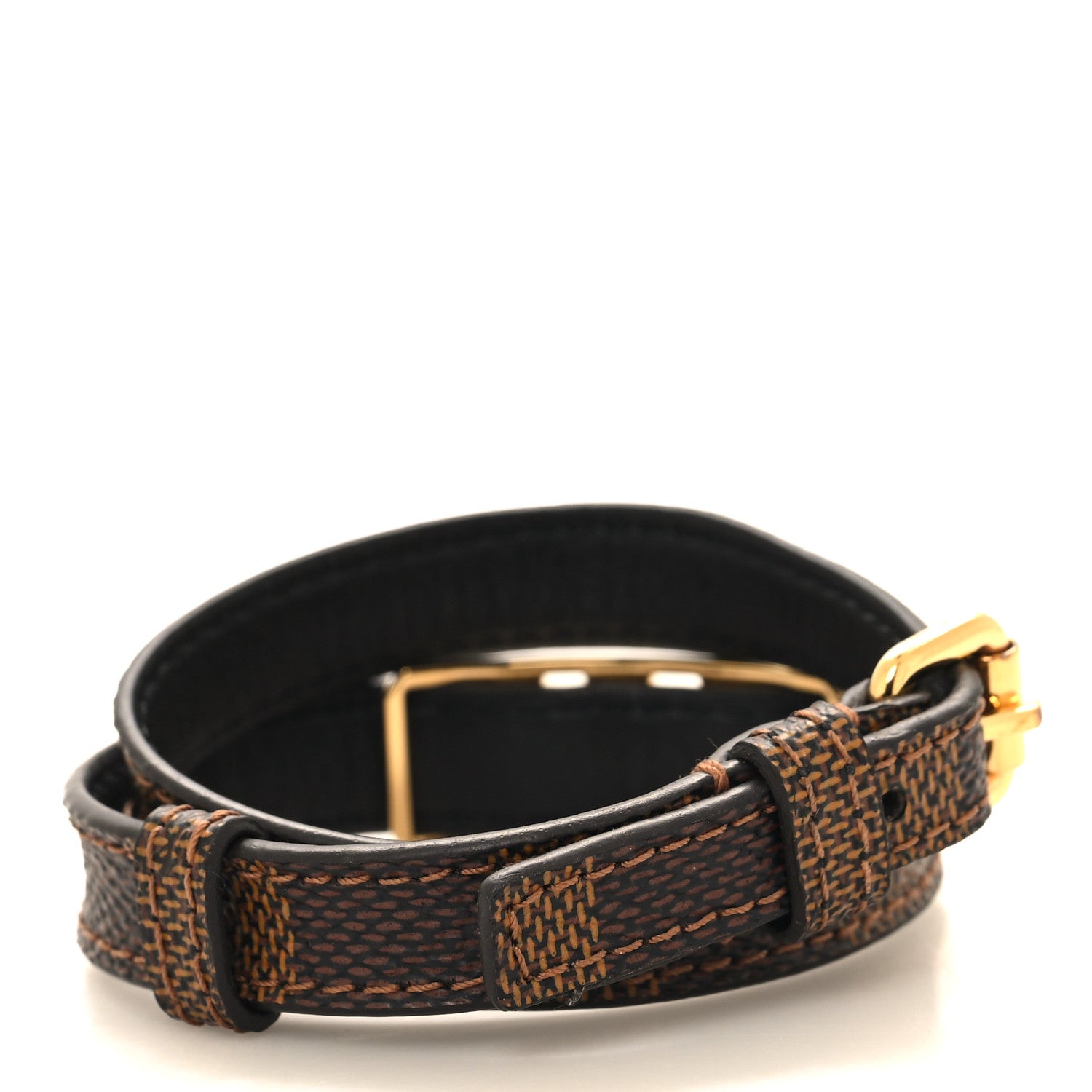 Louis Vuitton Damier Ebene Sign It Bracelet 3 of 5