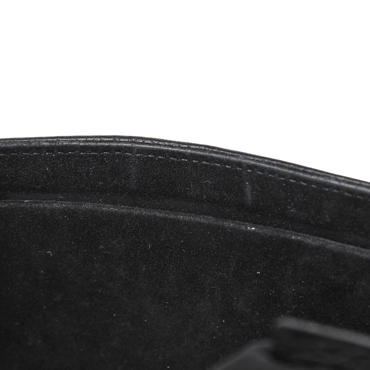 Grained Calfskin Medium Diorama Flap Bag Black