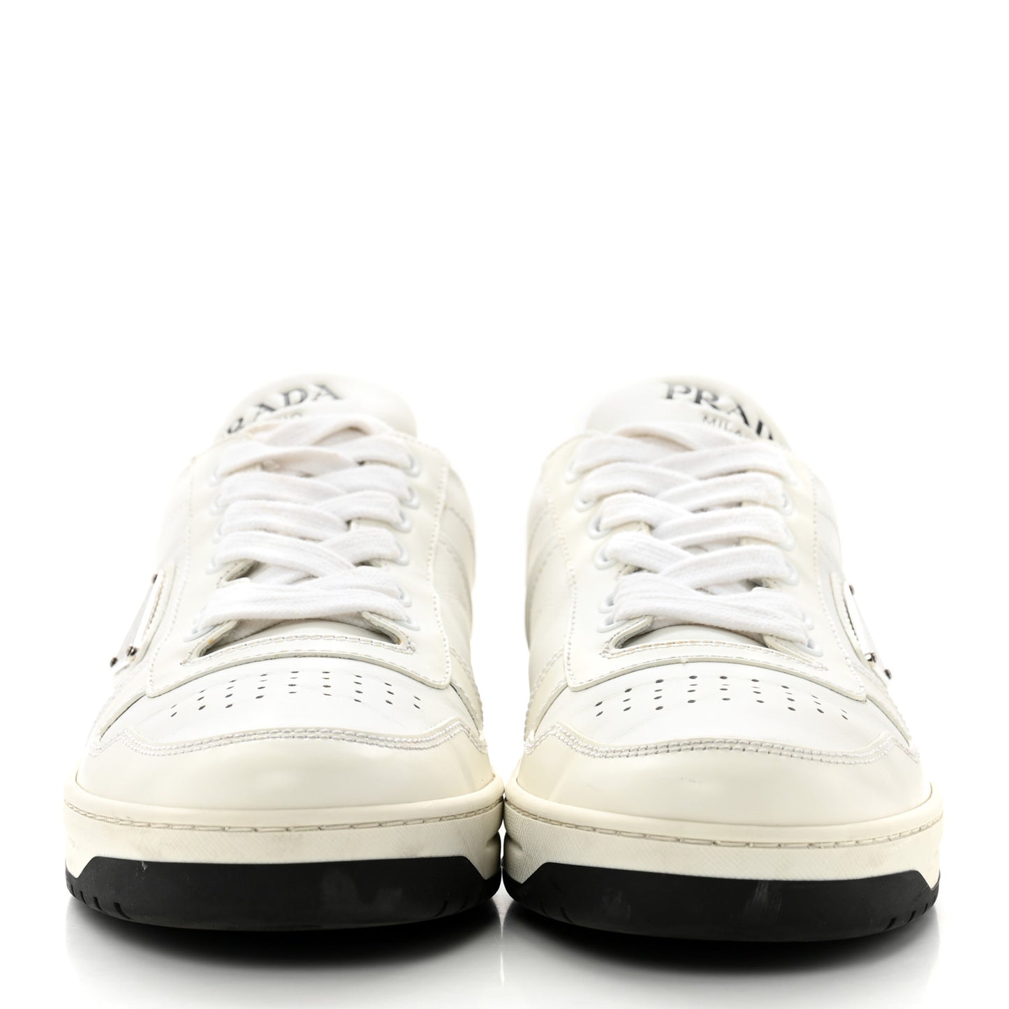 Vitello Rois Triangle Womens Downtown Low Top 30mm Sneakers 39 White Black