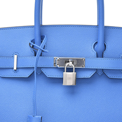 Hermes Epsom Birkin 30 Bleu Zanzibar 13 of 16