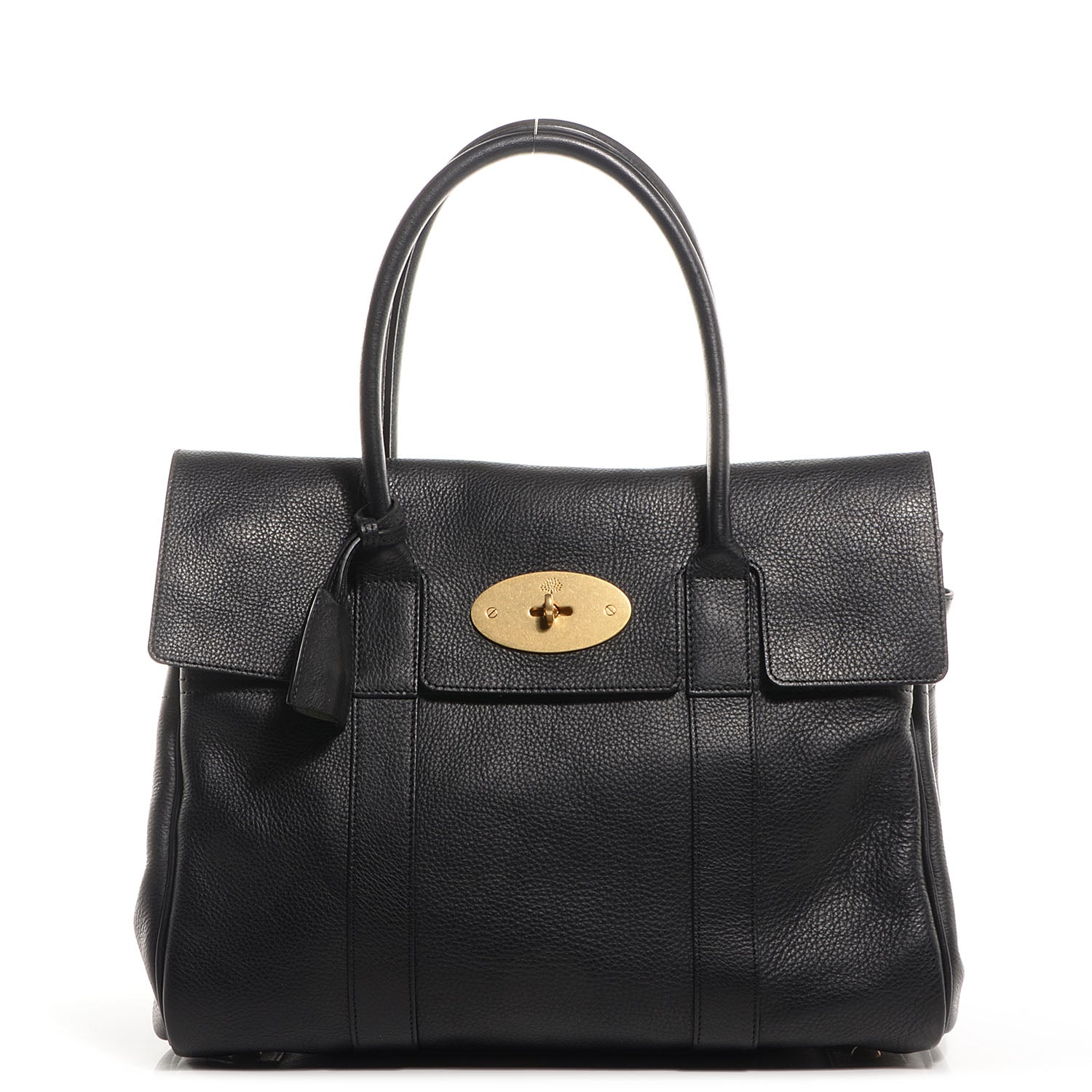 Mulberry Natural Leather Bayswater Black 1 of 12