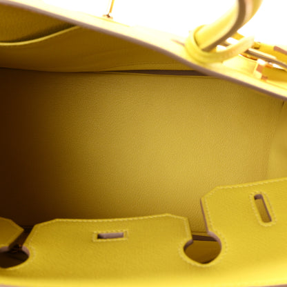 Hermes Epsom Birkin 30 Jaune Poussin 5 of 11