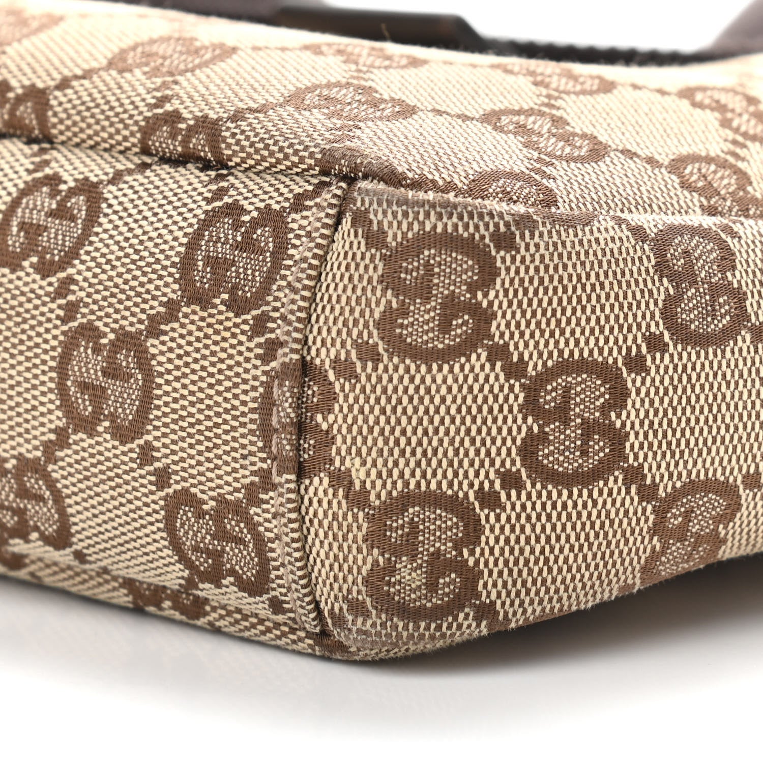 Gucci Monogram Shoulder Bag Dark Brown 9 of 10