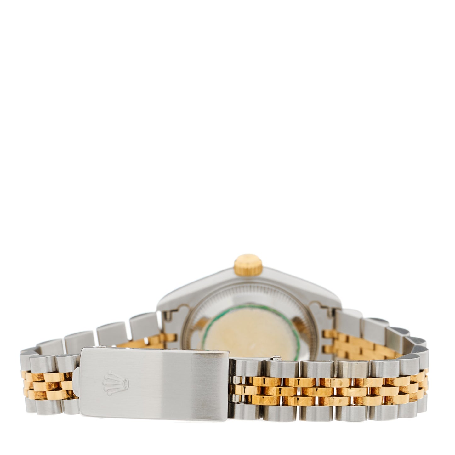 Stainless Steel 18K Yellow Gold Diamond 26mm Oyster Perpetual Datejust Watch Champagne 69173