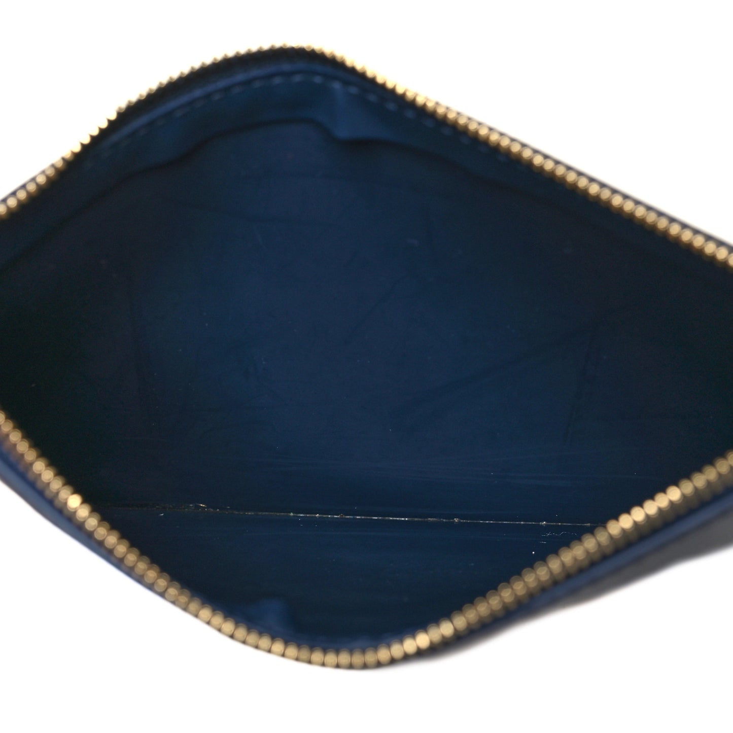 Calfskin Large Shopping Tote Blue