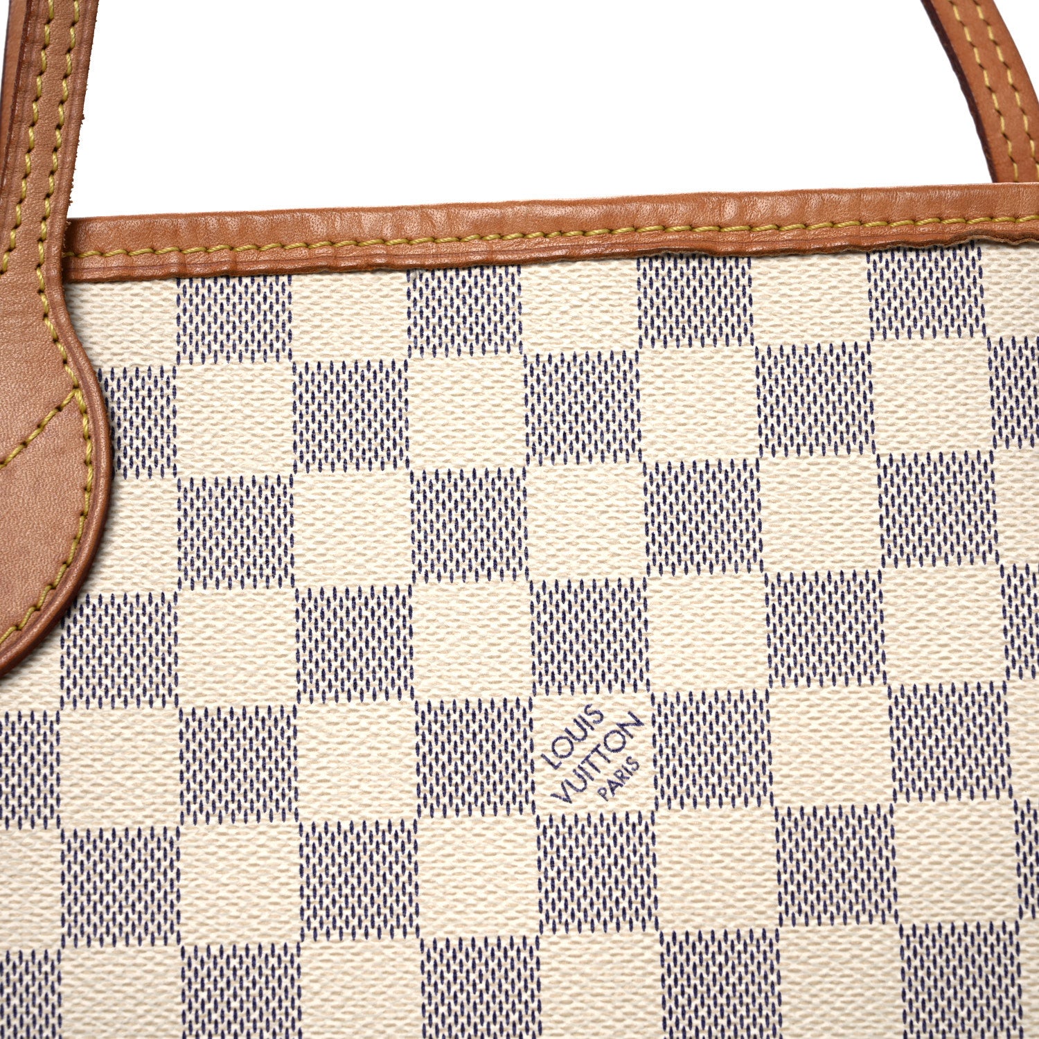 Louis Vuitton Damier Azur Neo Neverfull MM Rose Ballerine 8 of 14