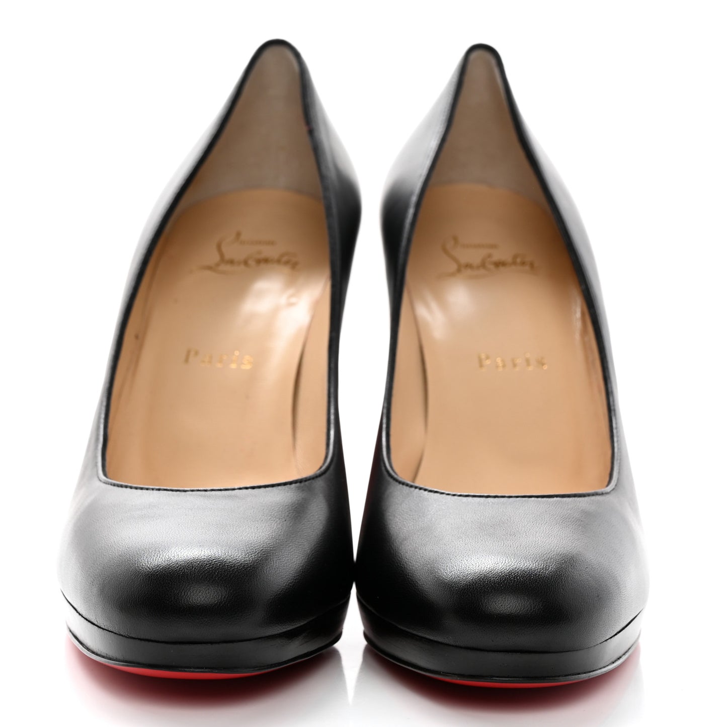 Nappa Kabetts 100 Pumps 38.5 Black Lucido