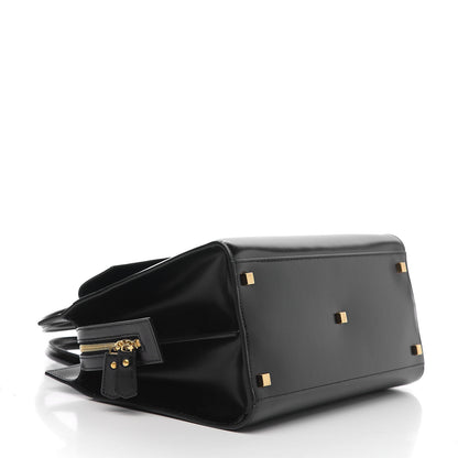 Saint Laurent Shiny Calfskin Medium Uptown Tote Black 3 of 8