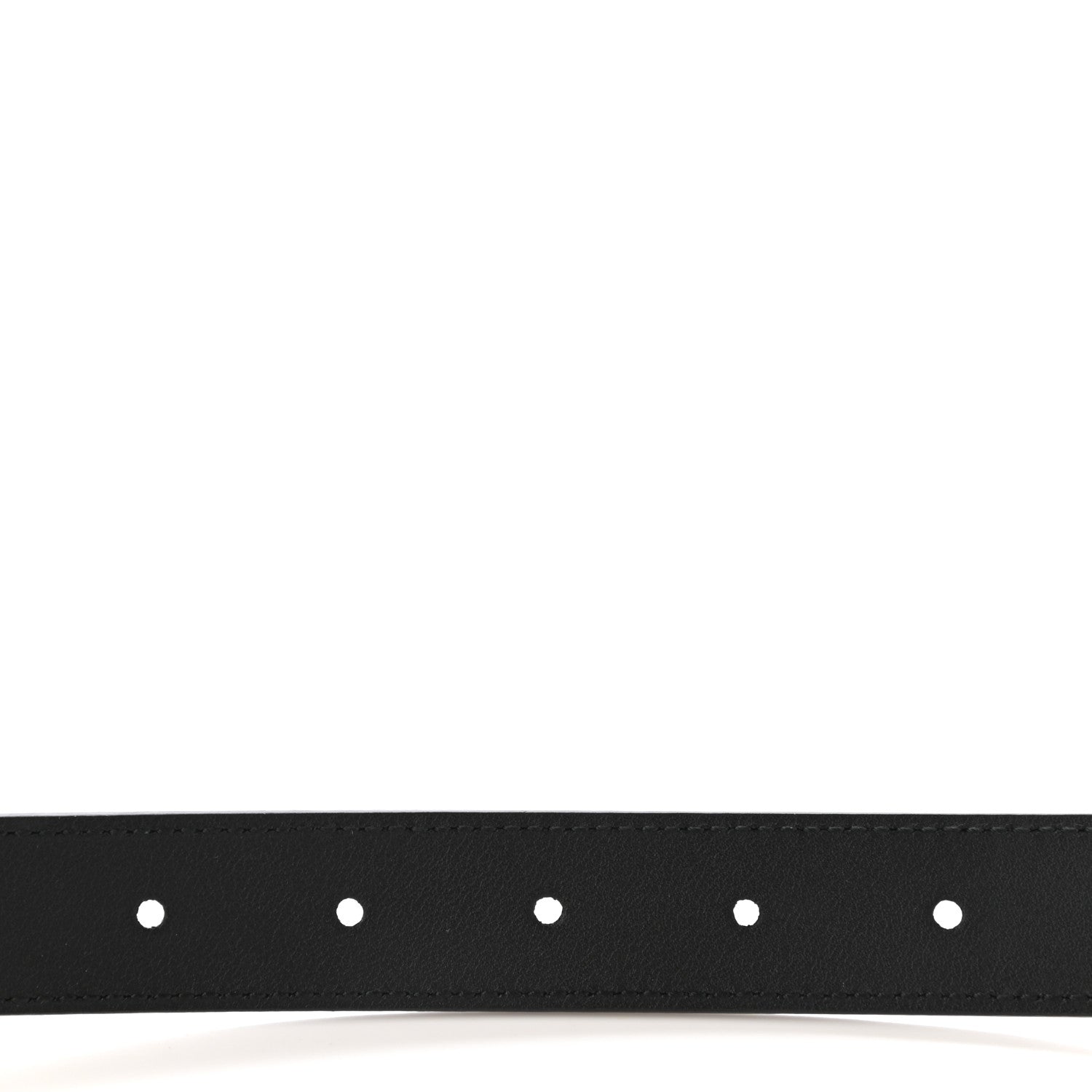 Gucci Moon Calfskin Torchon Double G 25mm Belt 85 34 Black 4 of 5