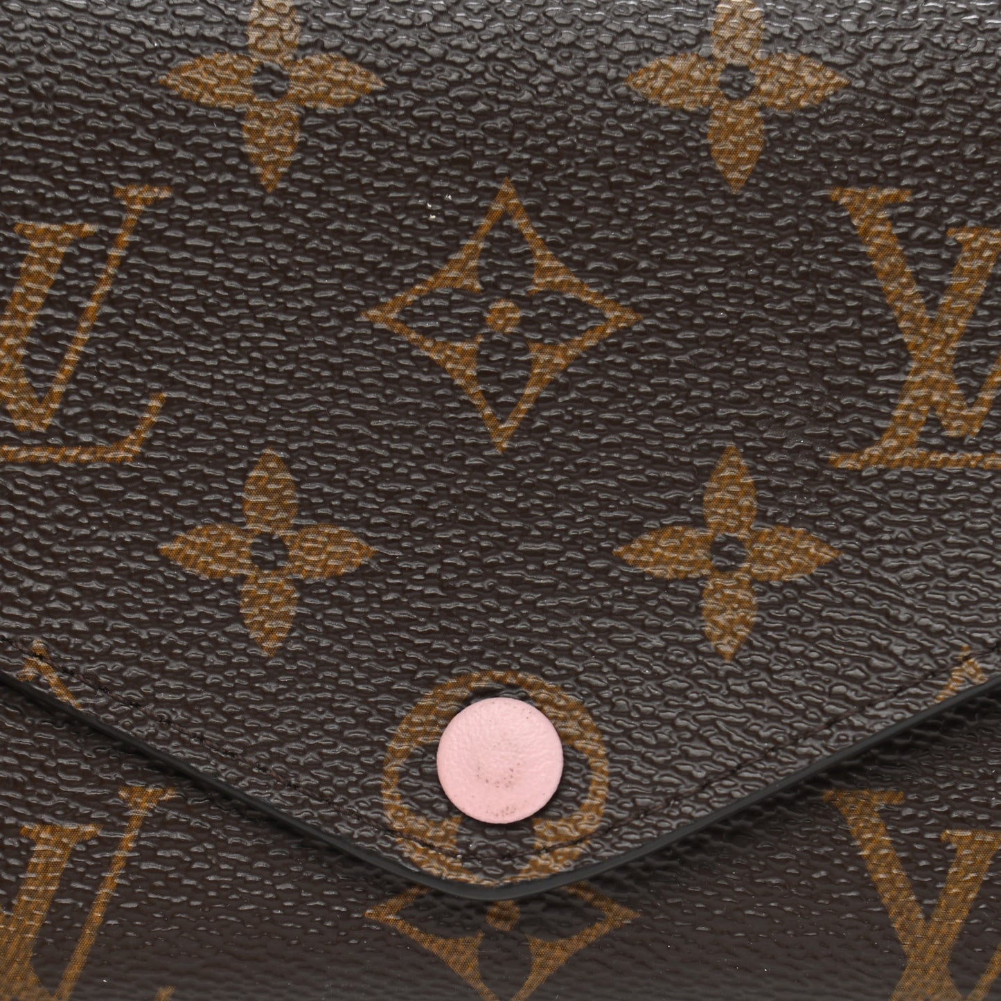 Monogram Josephine Wallet Rose Ballerine