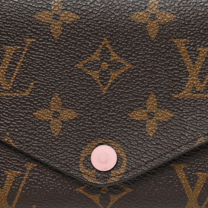 Louis Vuitton Monogram Josephine Wallet Rose Ballerine 12 of 12