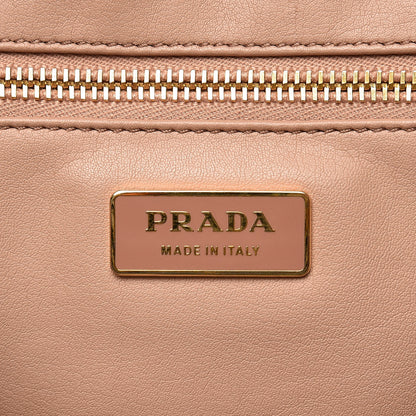 Prada Saffiano Anise Print Bauletto Green 6 of 12