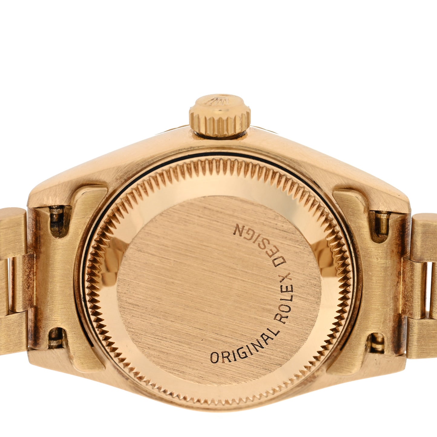 18K Yellow Gold Diamond 26mm Datejust President Watch Champagne 69178