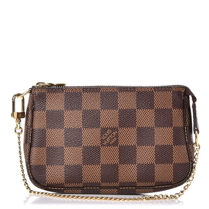 Louis Vuitton Damier Ebene Mini Pochette Accessories 1 of 8