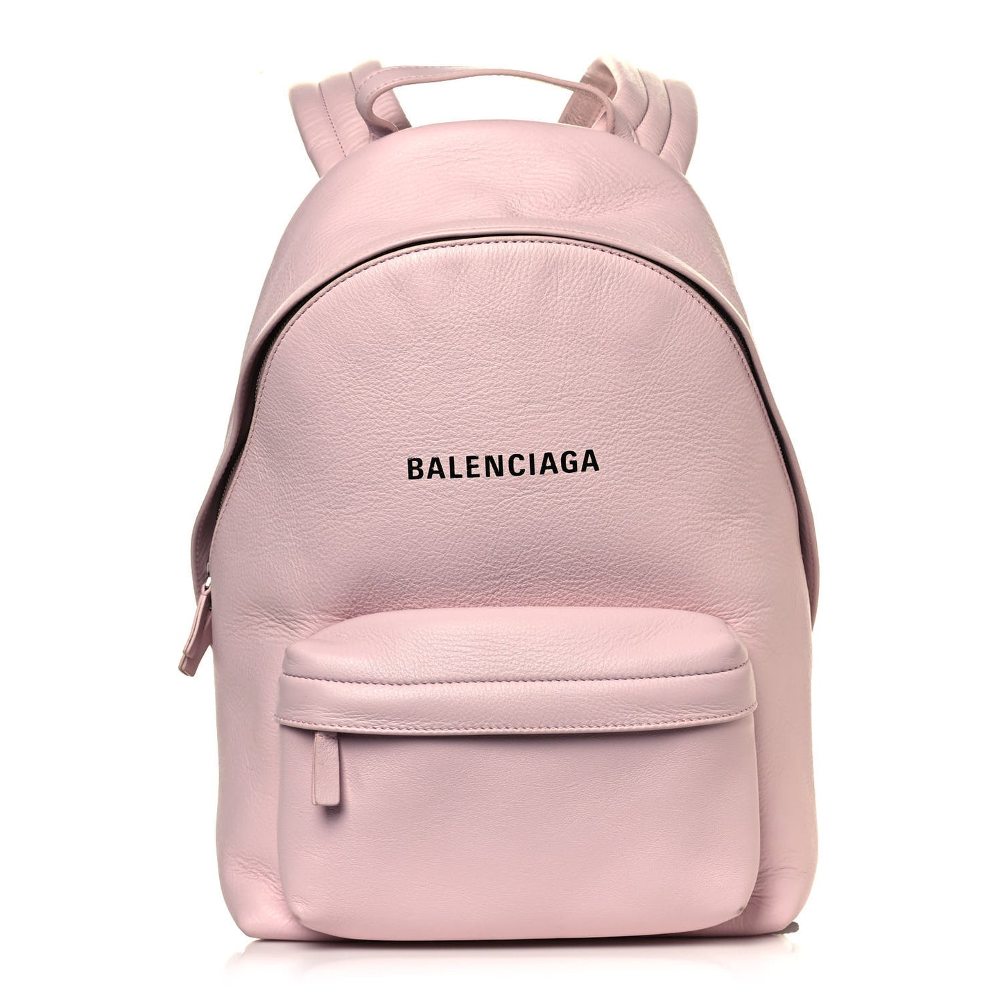 Smooth Calfskin Logo Small Everyday Backpack Light Rose Black