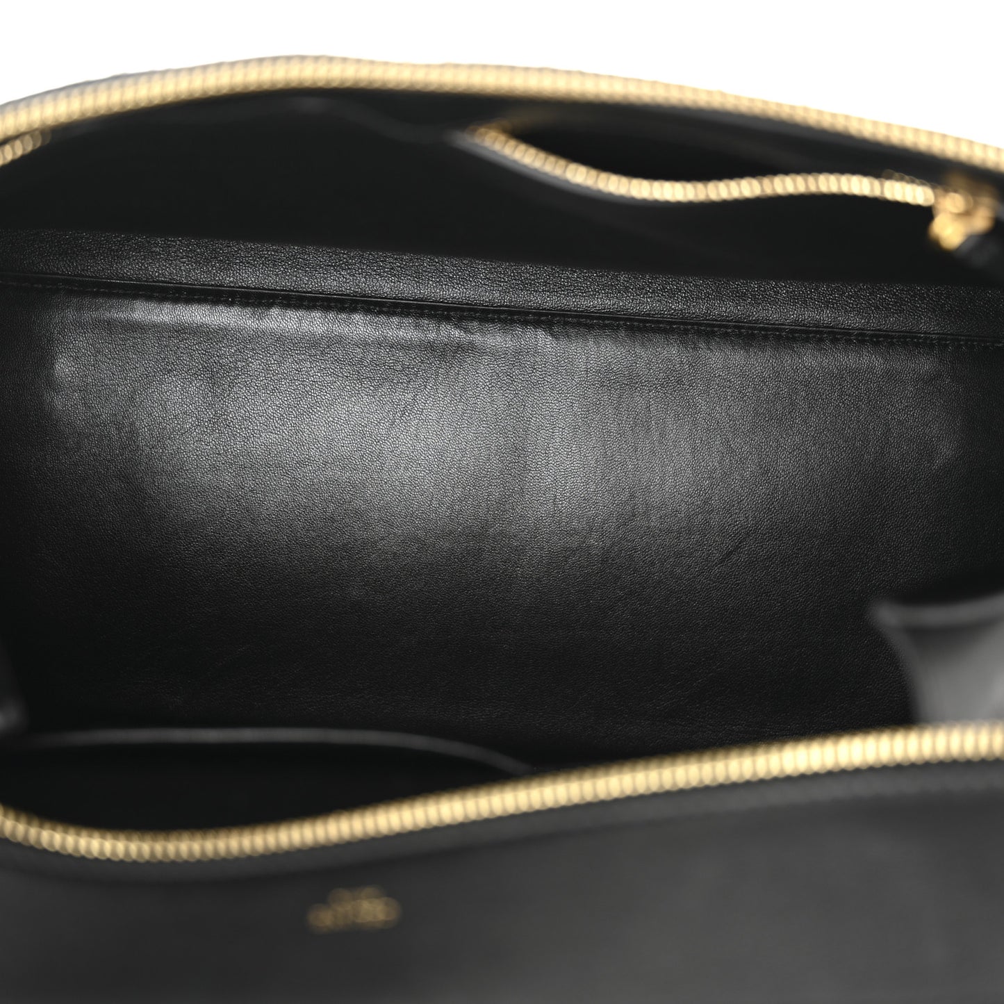 Snakeskin Medium Edge Shoulder Bag Natural Black