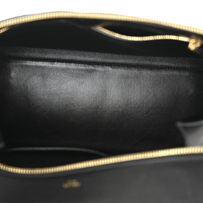 Celine Snakeskin Medium Edge Shoulder Bag Natural Black 5 of 12