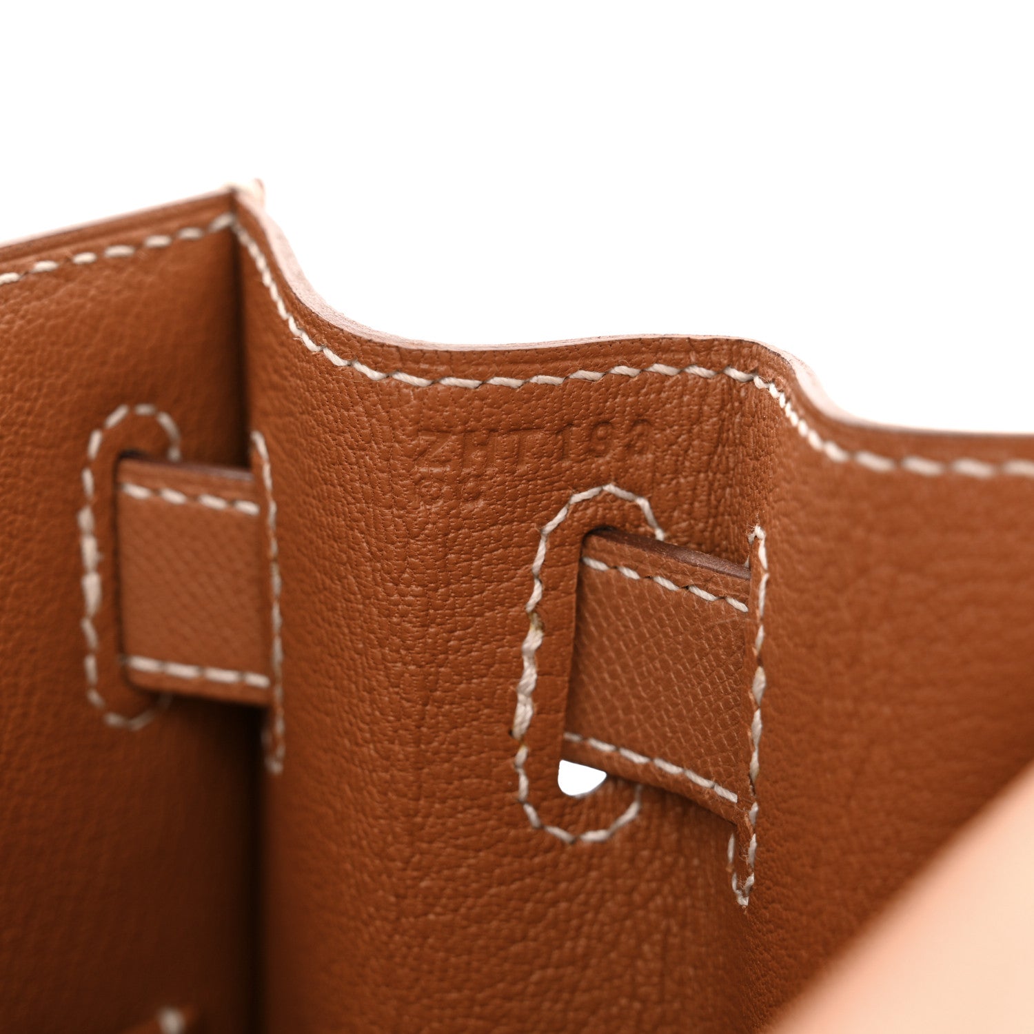 Hermes Madame Calfskin Kelly Sellier 28 Gold 7 of 11