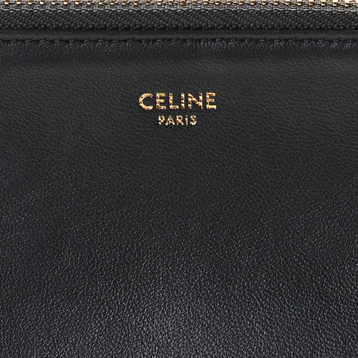 Celine Lambskin Small Trio Crossbody Bag Black 6 of 8