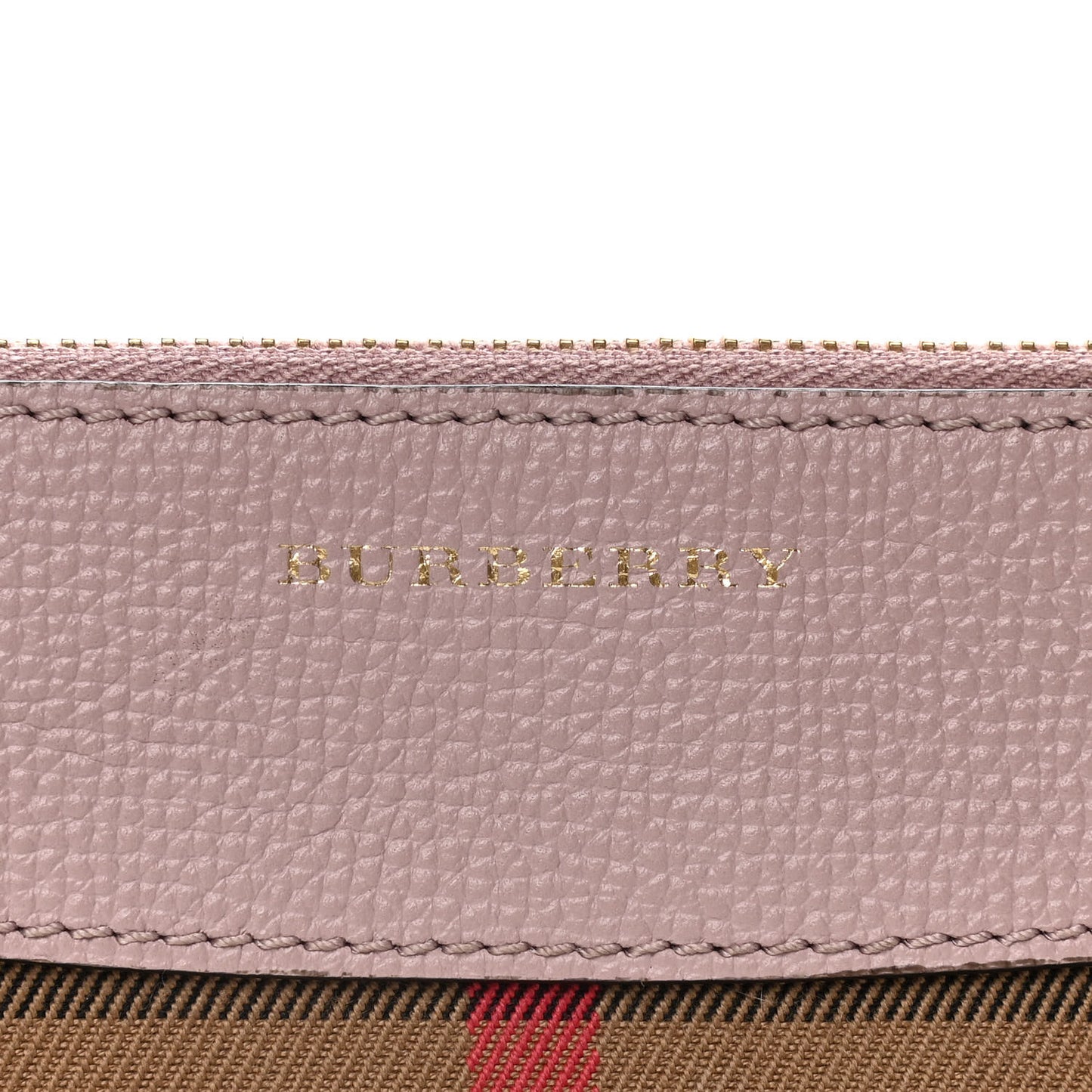 House Check Derby Peyton Crossbody Clutch Bag Pale Orchid