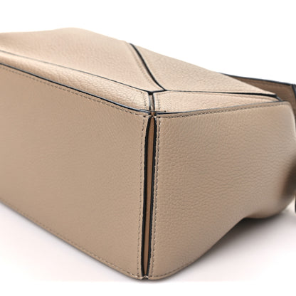 Loewe Grained Calfskin Small Puzzle Bag Sand Mink 9 of 9
