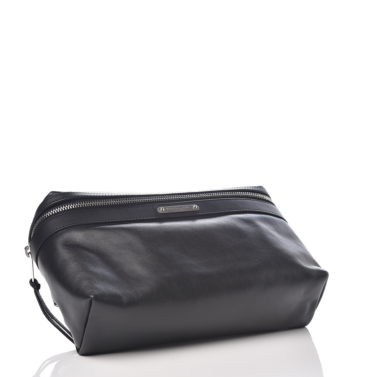 Saint Laurent Calfskin City Belt Bag Black 3 of 9