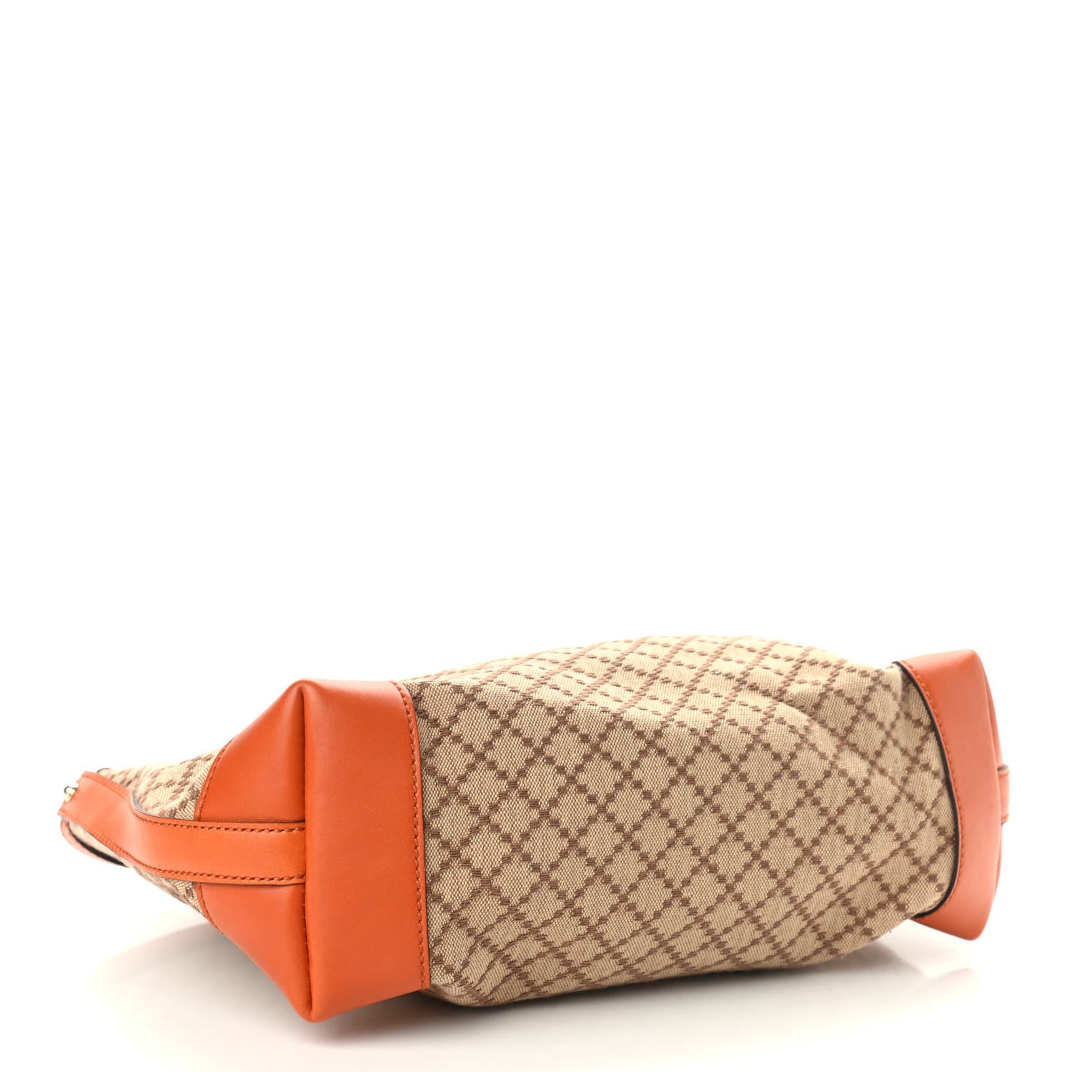 Gucci Diamante Small Craft Tote Orange 5 of 8